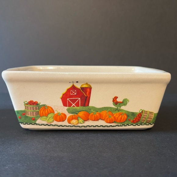 Three Small Loaf Pans Fall Thanksgiving - Picture 2 of 7